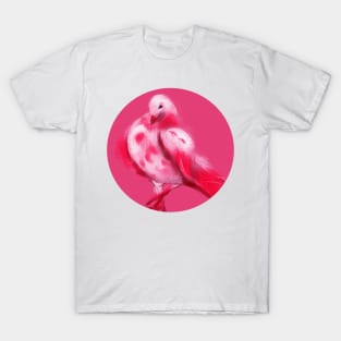 Pink bright dove T-Shirt